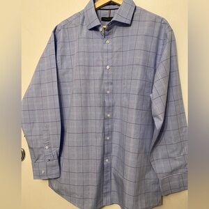 Tommy Hilfiger Blue Checkered Casual Shirt